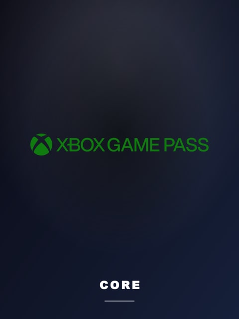 Carátula de Xbox Game Pass Core para Membresías