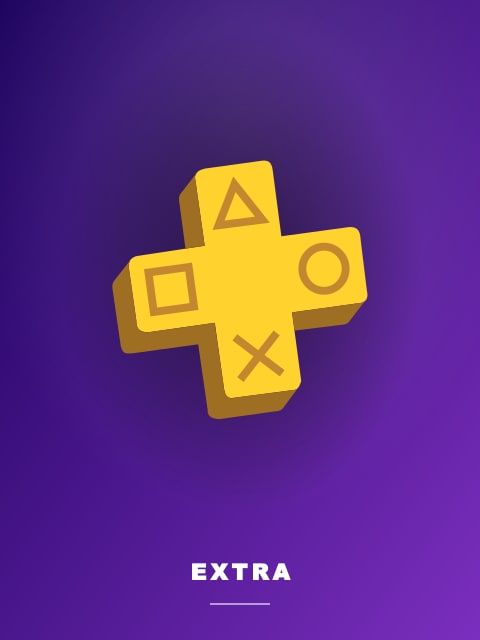 Carátula de PS Plus Extra para Membresías