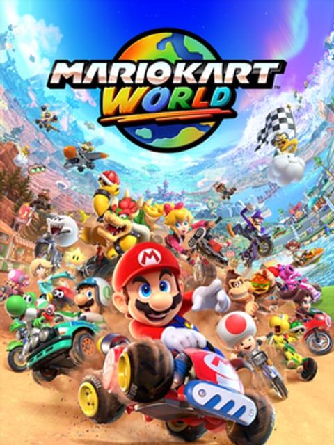 Carátula de Mario Kart World para Nintendo Switch 2