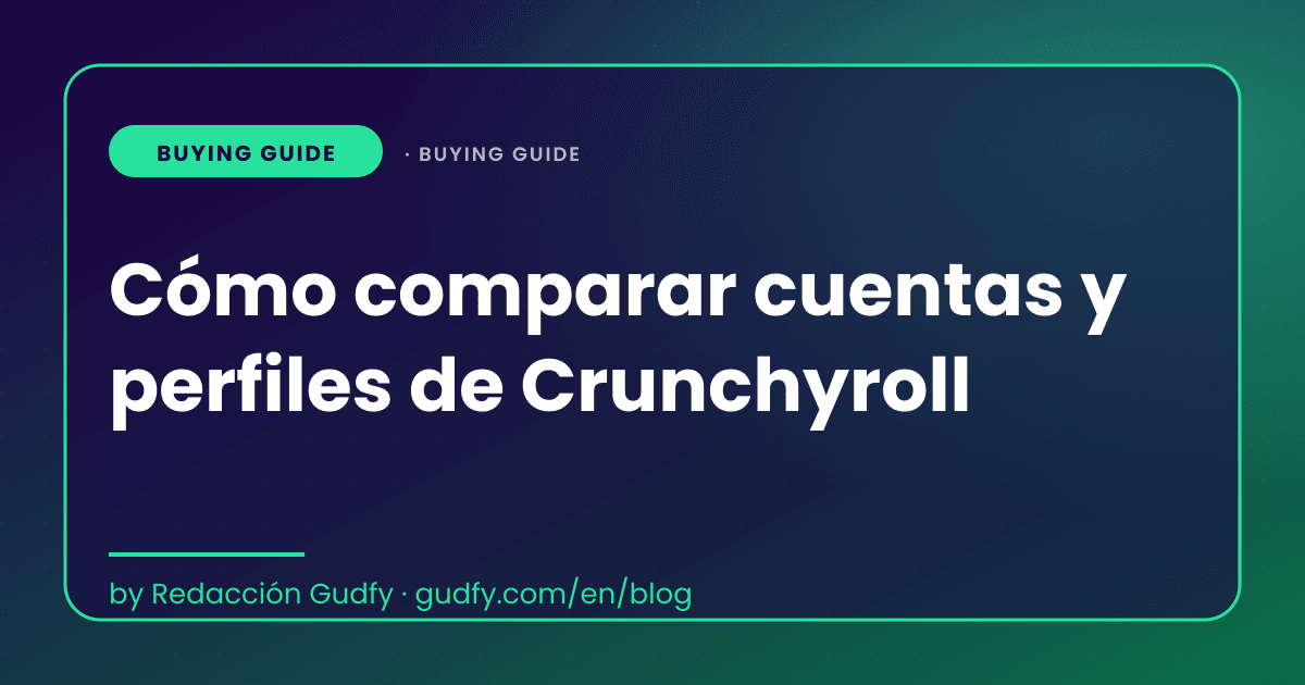 Crunchyroll accounts and profiles