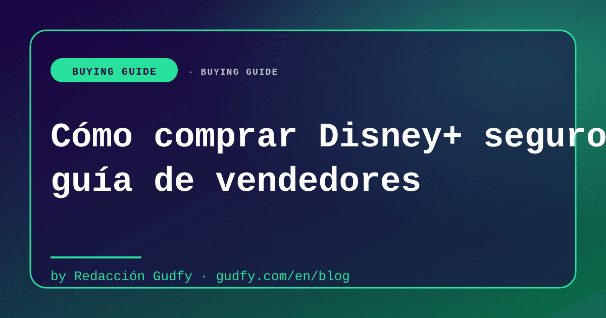 buy Disney+ safely