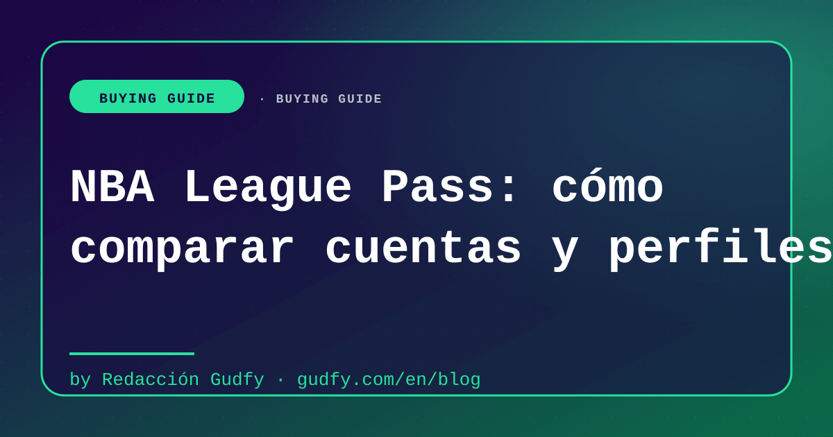 NBA League Pass accounts and profiles