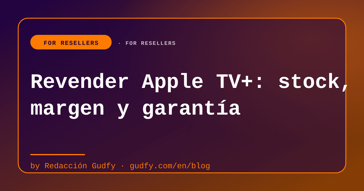 revender Apple TV+