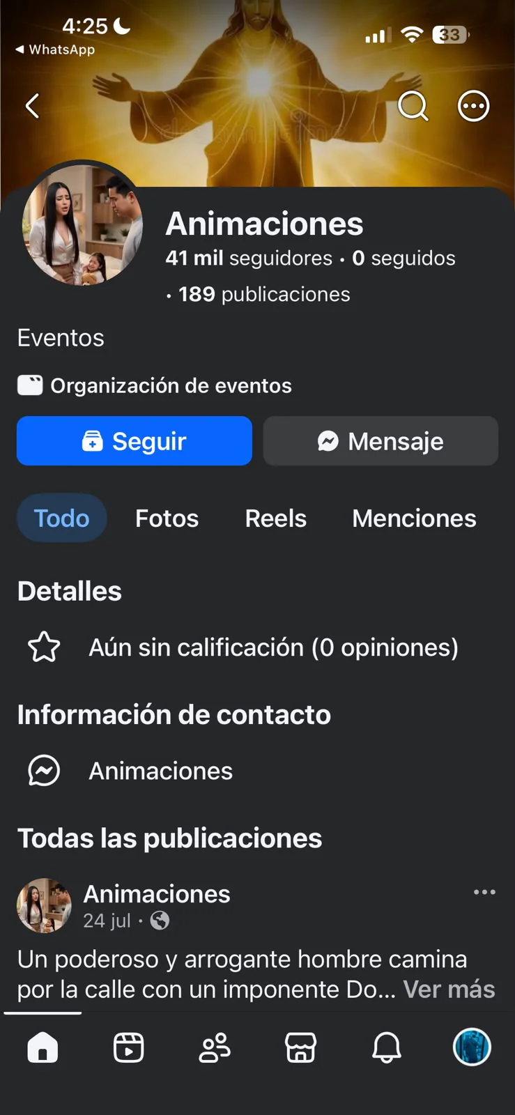 Evidencia visual de Pagina de Facebook monetizada Lista para Configurar