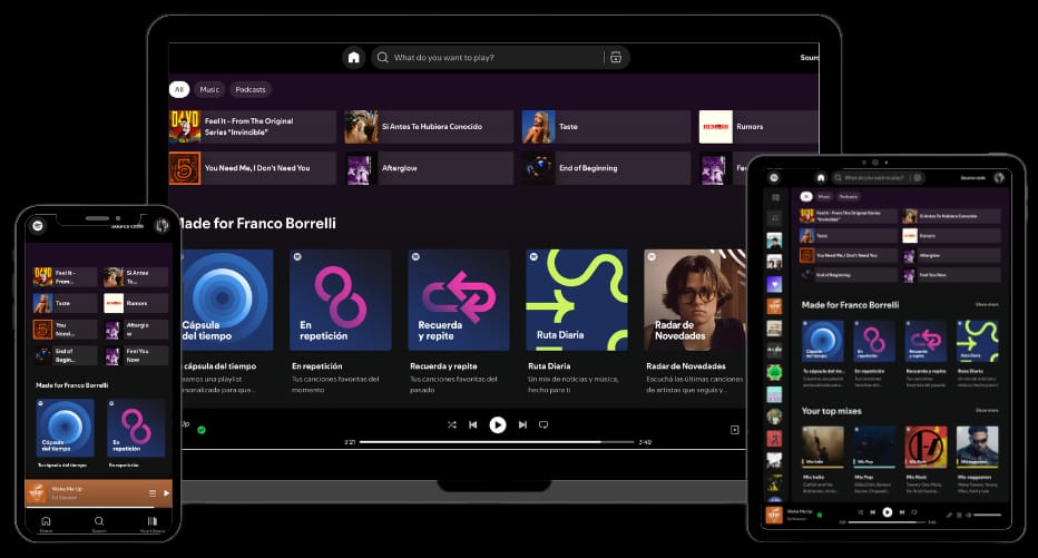 Portada de PANEL CUENTAS ILIMITADAS DE SPOTIY PARA ANDROID